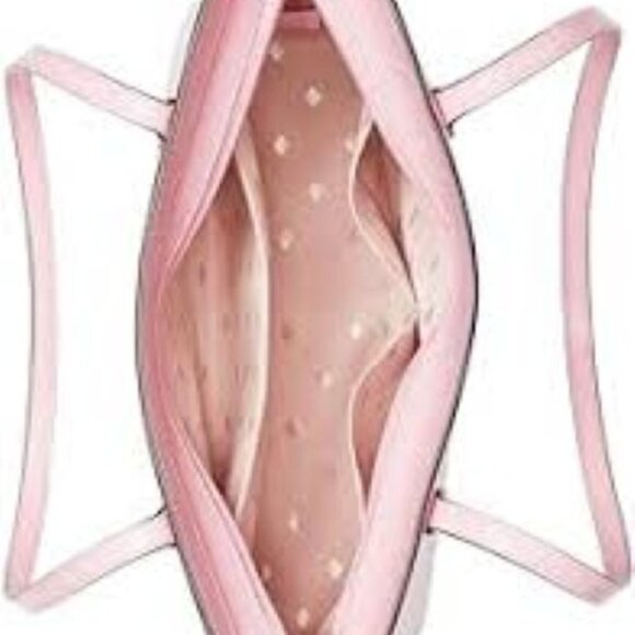 Kate Spade Jana Tote & Large Continental Wallet Set Rose Smoke Pink NWT! - Picture 5 of 8